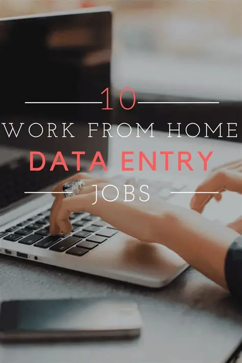Data Entry Work From Home Job